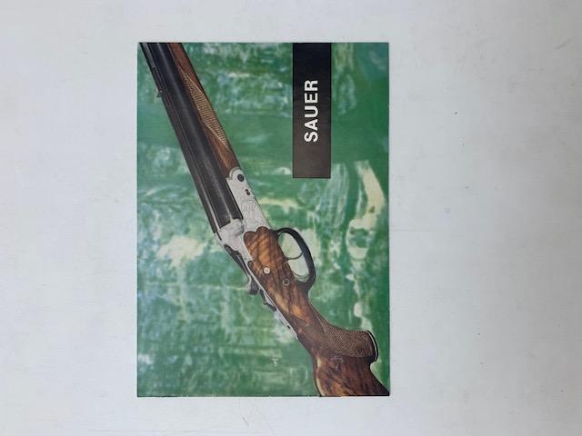 Sauer armi da caccia (catalogo pubblicitario)
